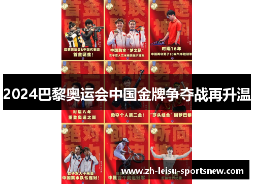 2024巴黎奥运会中国金牌争夺战再升温
